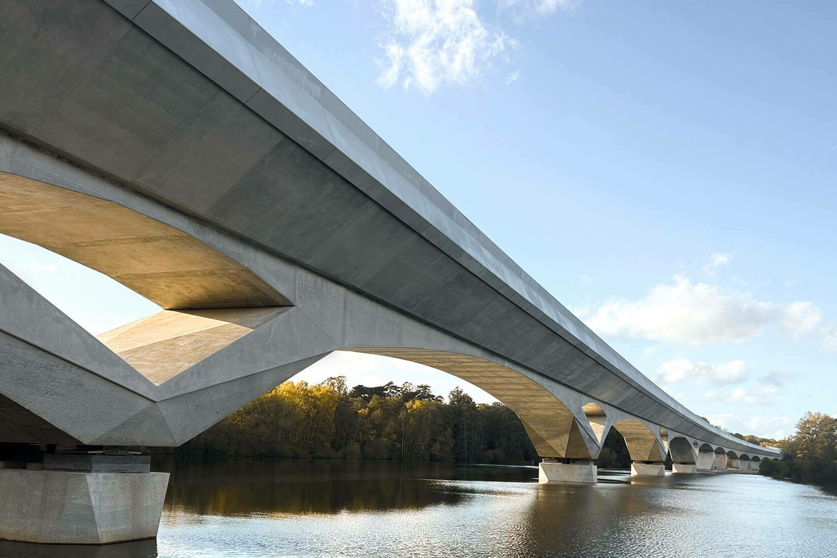 Viaduc de la vallée de la Colne / GRIMSHAW