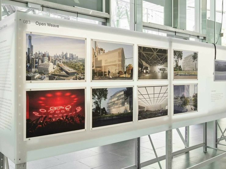 Open Weave vision on display for The Fox: NVG Contemporary Design Competition Exhibition