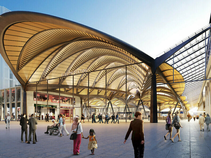 Arup and Grimshaw win HS2 contracts for London Euston Station