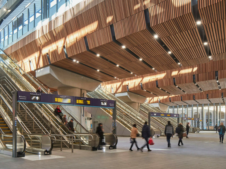 London Bridge Station design team celebrates opening of street level concourse