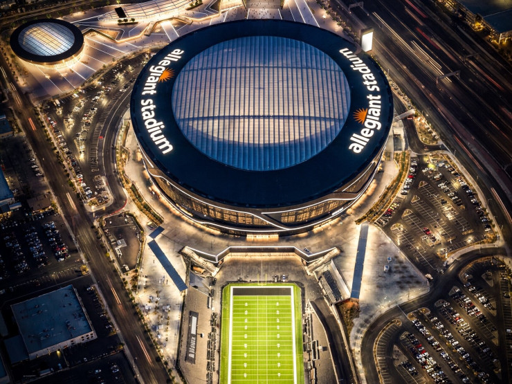 Las Vegas Raiders with Grimshaw announce transformation of the North Plaza at Allegiant Stadium