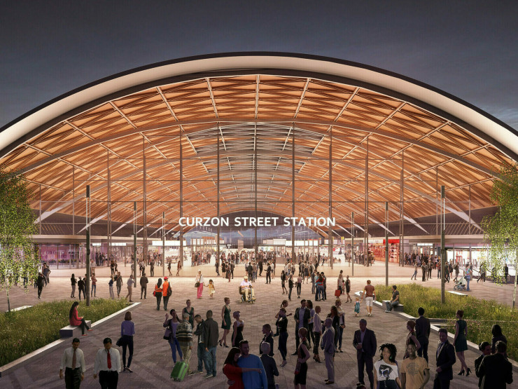 HS2 reveals design for Birmingham's Curzon Street station