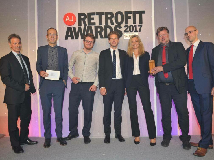 Duke University West Campus Union Renovation wins AJ Retrofit Award