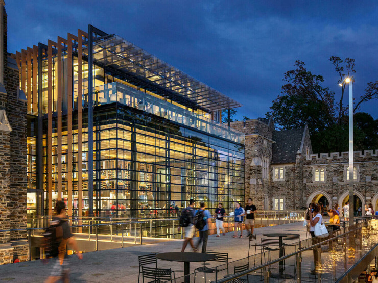 Duke University West Campus Union Renovation nominated for AJ100 Building of the Year Award