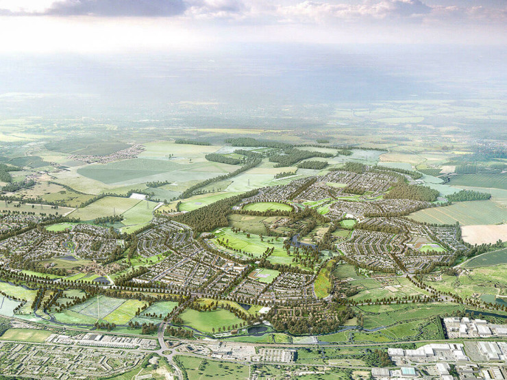 Gilston Park Estate in East Hertfordshire receives resolution to grant outline planning permission
