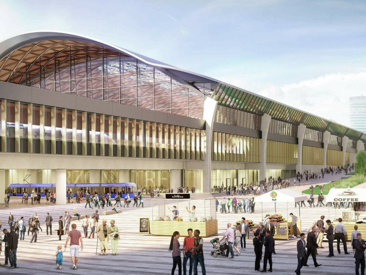 Grimshaw’s designs for HS2 Curzon Street Station approved by Birmingham City Council