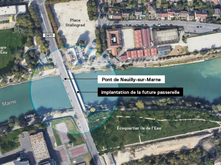 Grimshaw désigné pour la réalisation de la passerelle de la RD970