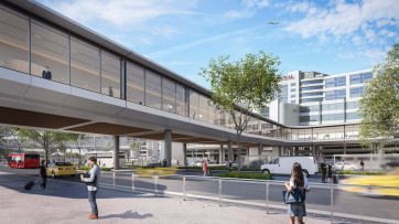 Melbourne Airport Elevated Road and Forecourt