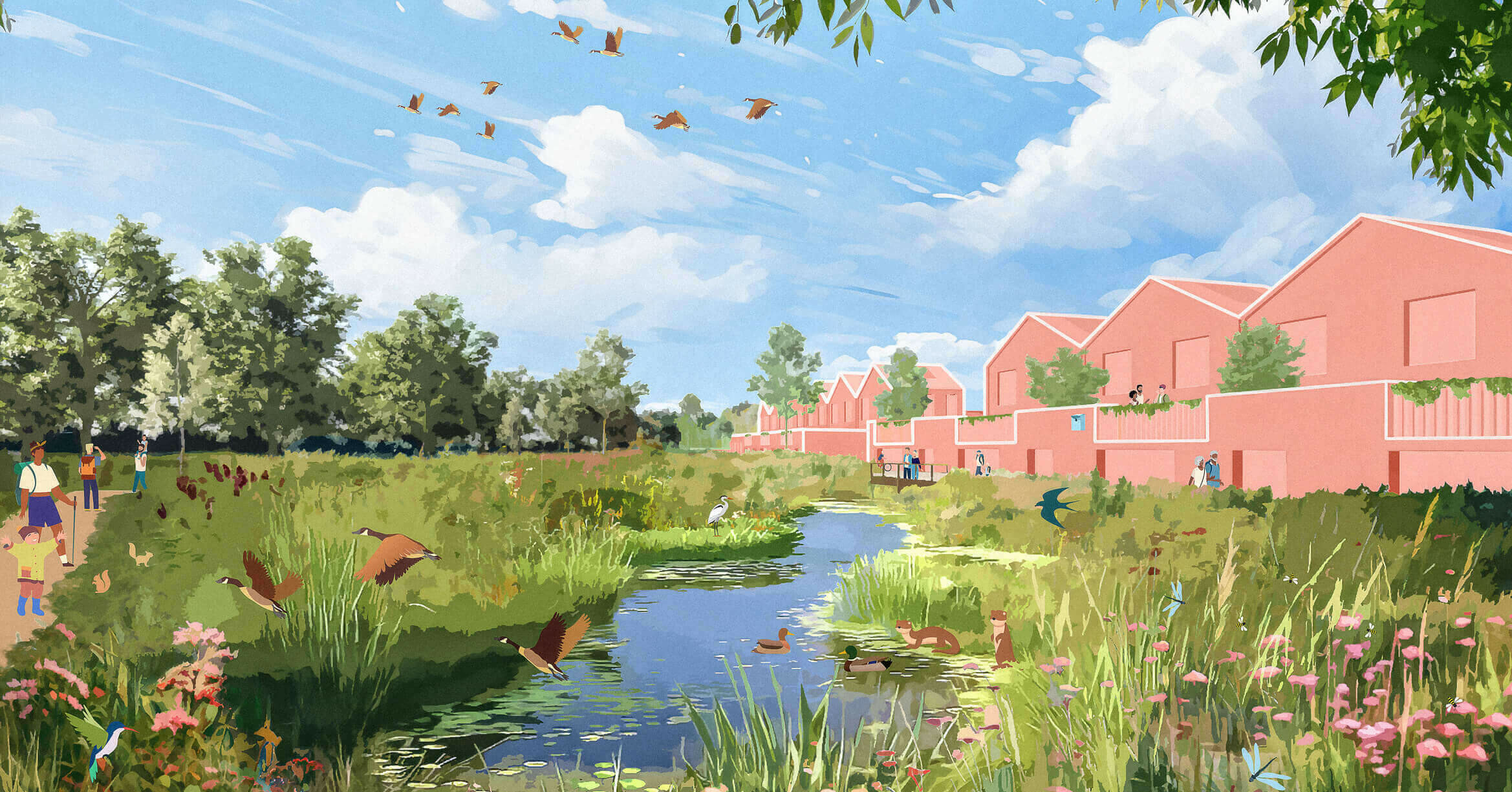 Golden Valley Masterplan / GRIMSHAW