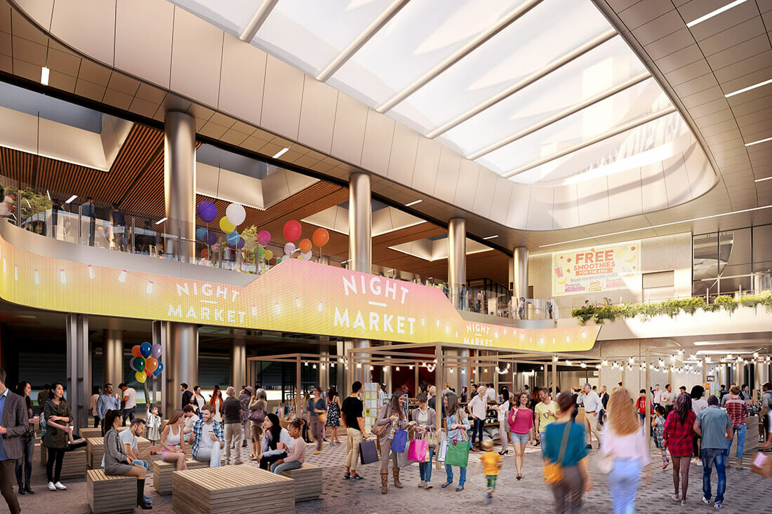 Work begins on site to realise civic-focused design vision for Marvel Stadium / GRIMSHAW