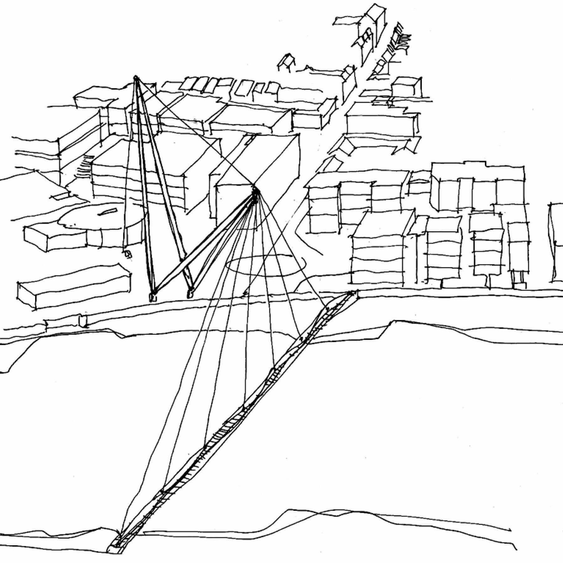 Newport City Footbridge / GRIMSHAW