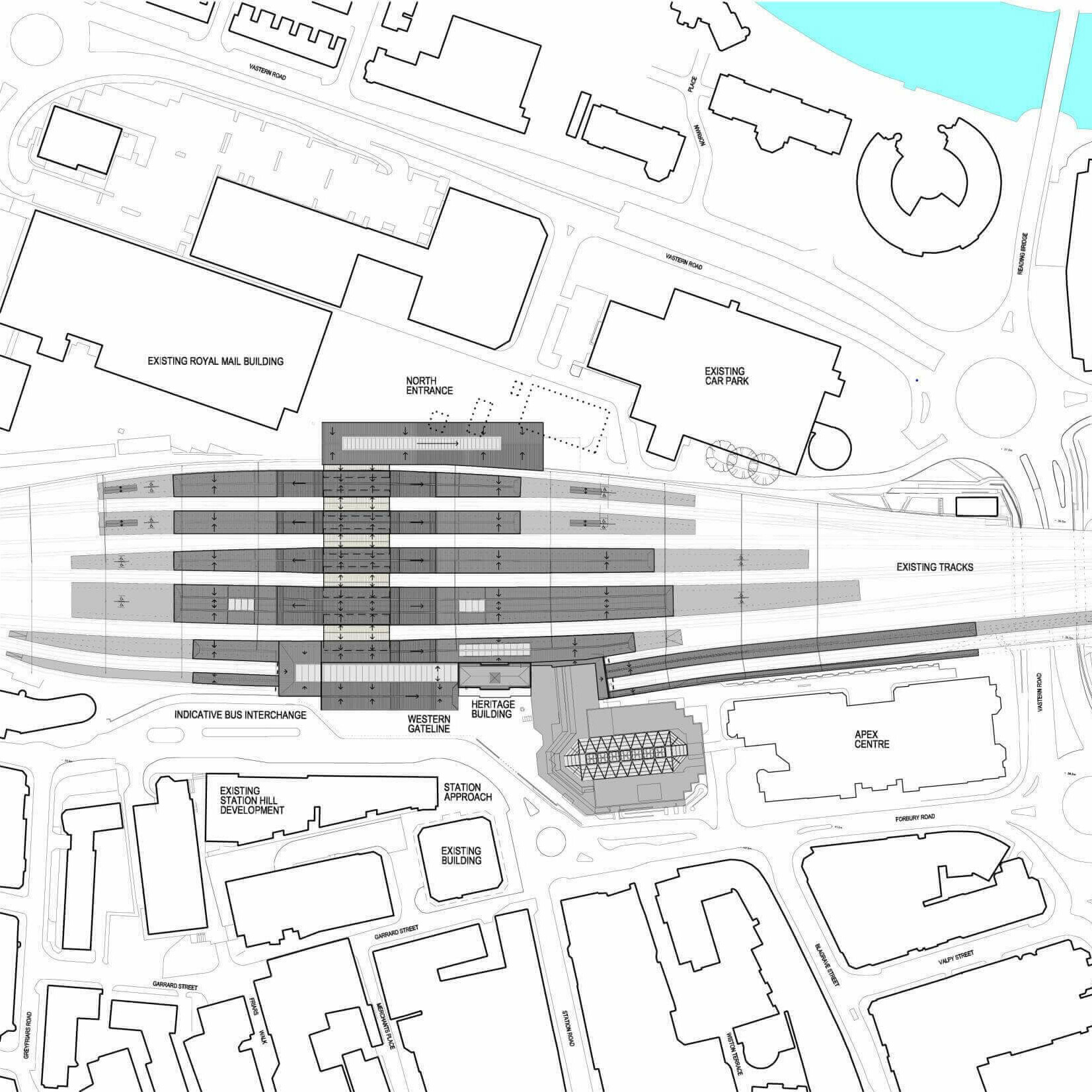 Reading Station / GRIMSHAW