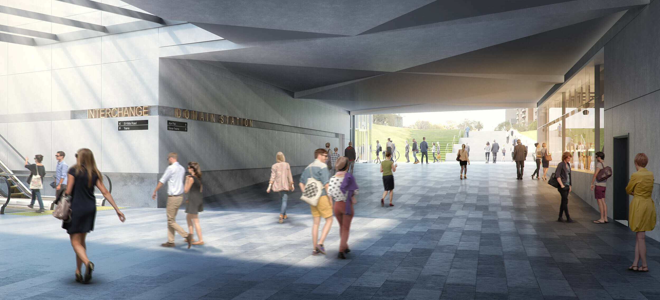 Melbourne Metro Rail Project / GRIMSHAW