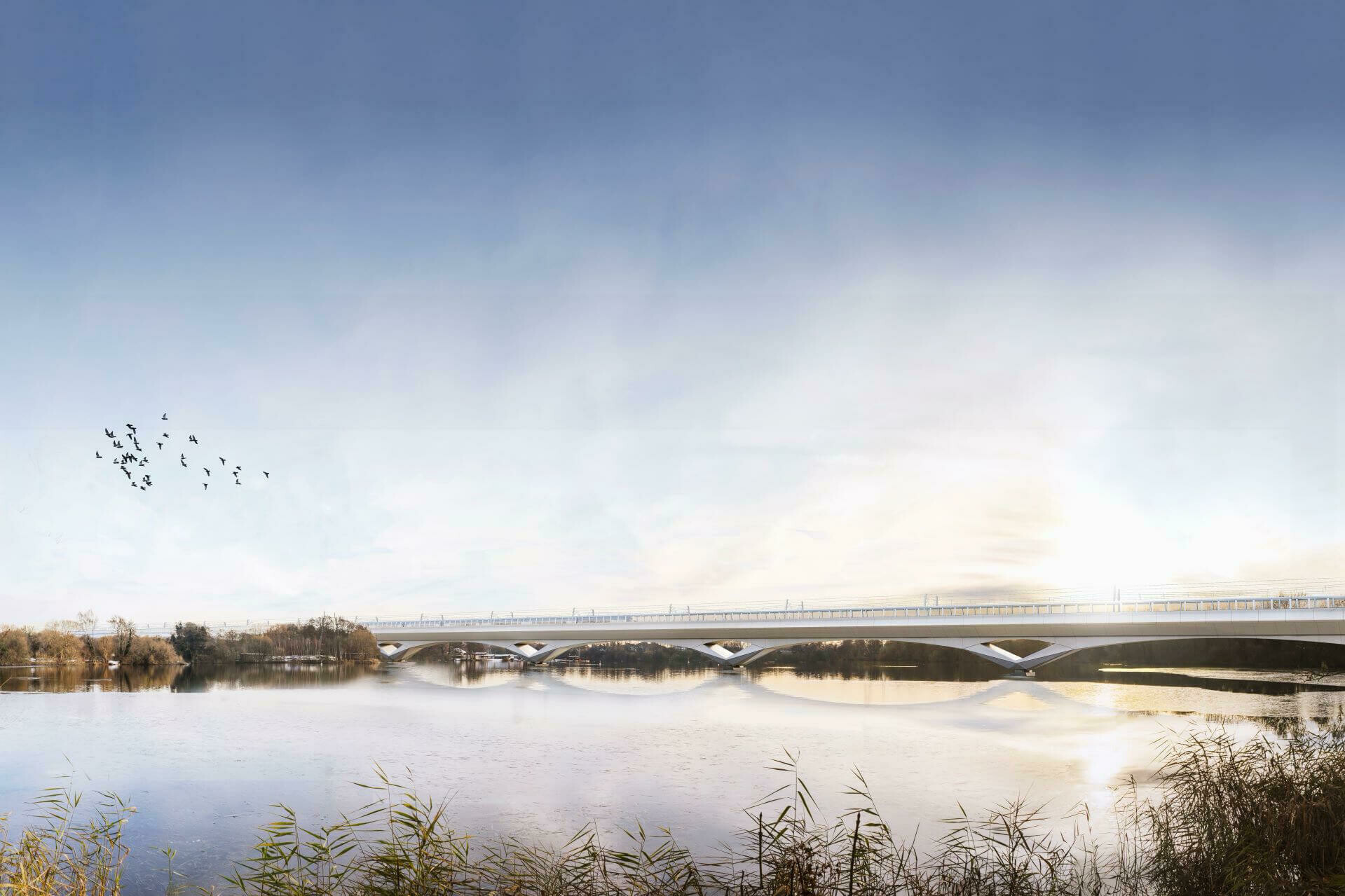 HS2 Colne Valley Viaduct / GRIMSHAW