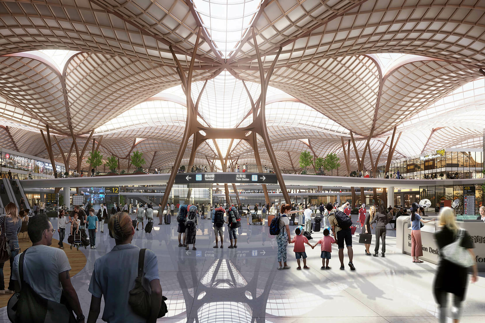Shenzhen Airport East Integrated Transport Hub / GRIMSHAW
