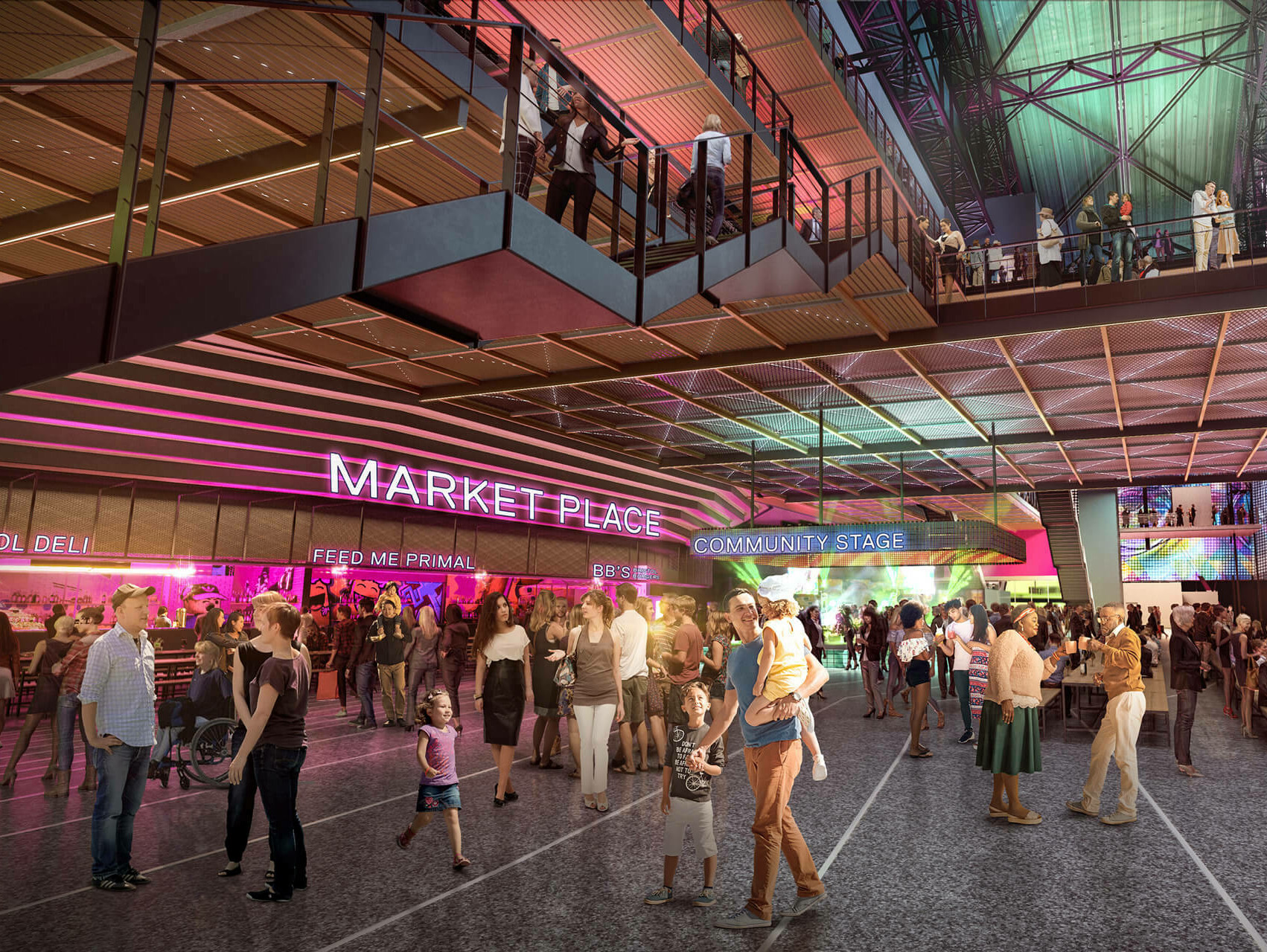 Le complexe YTL Arena / GRIMSHAW