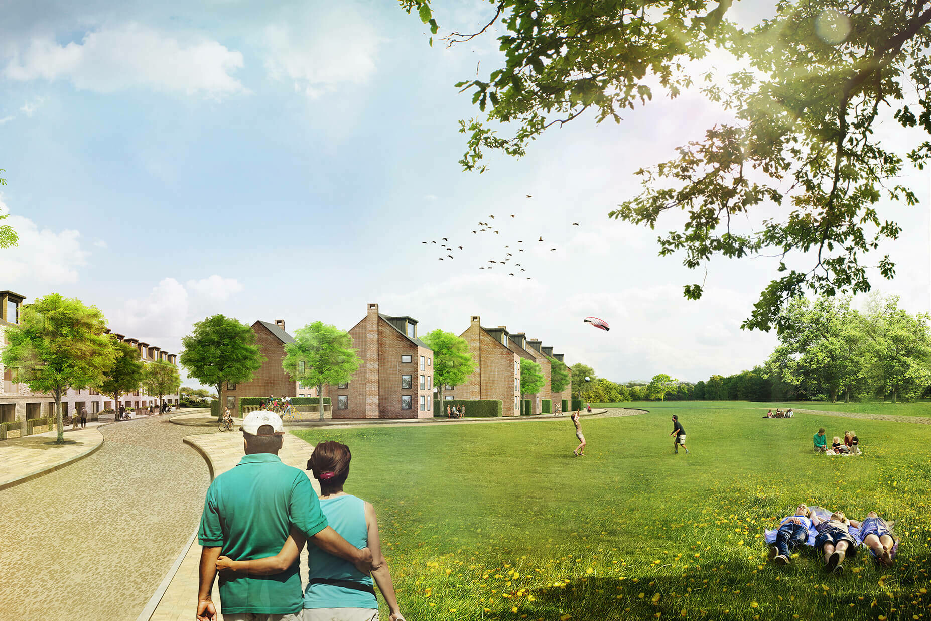 Gilston Park Estate / GRIMSHAW