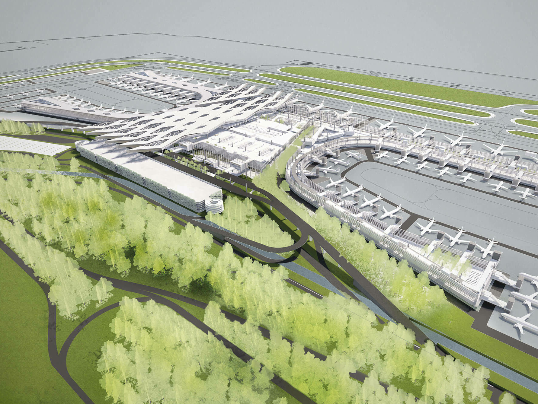 Soekarno Hatta International Airport Terminal 4 / GRIMSHAW