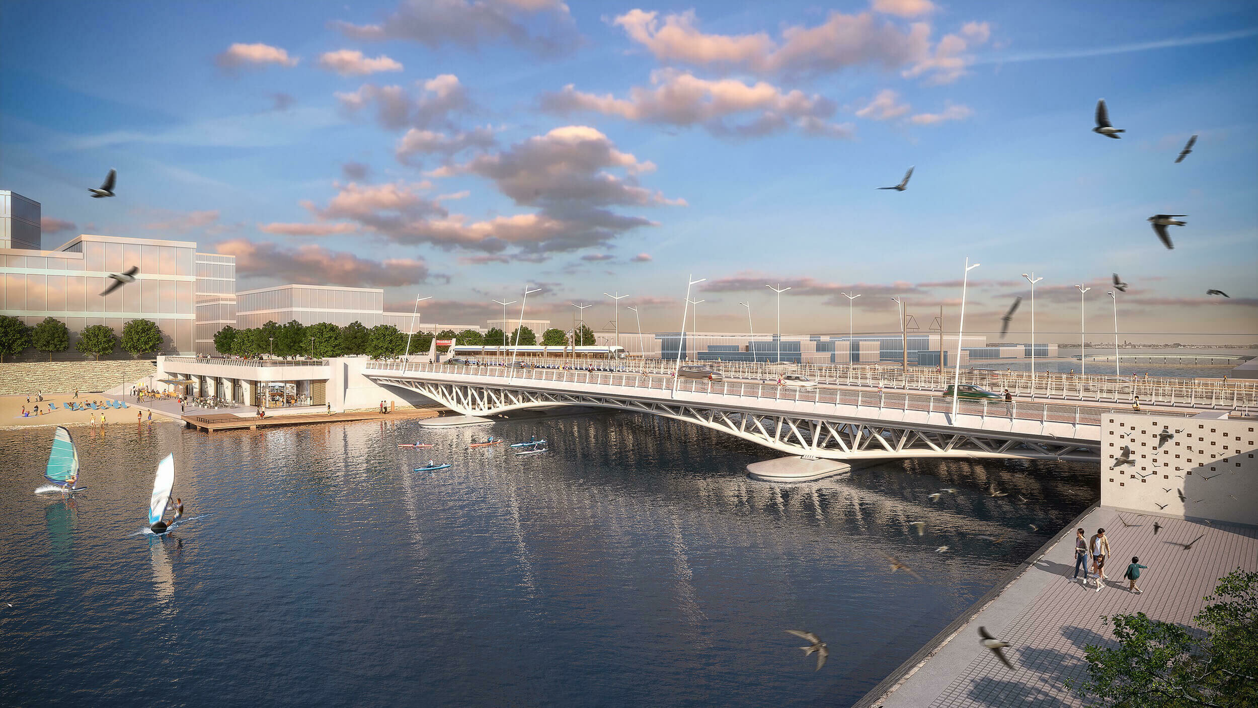 IJburg Bridges / GRIMSHAW