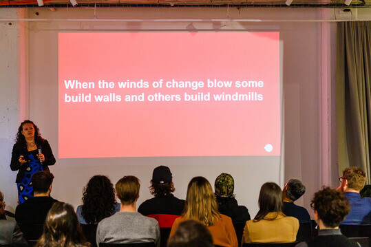 Breakfast Talk: Professor Andrea Siodmok on design as an agent for change / GRIMSHAW