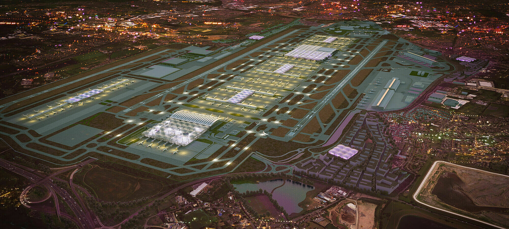 Heathrow expansion given provisional approval by Government / GRIMSHAW