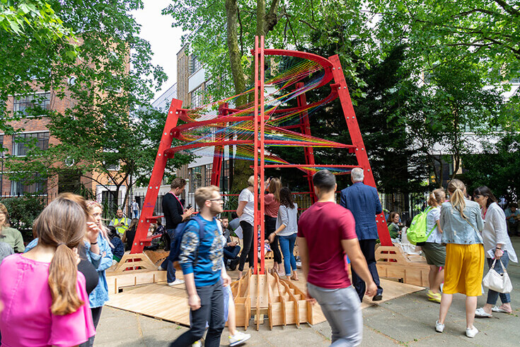 Next Generation Design Pavilion Launches for Clerkenwell Design Week 2018 / GRIMSHAW