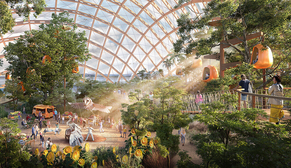 Eden Project Morecambe receives planning permission / GRIMSHAW