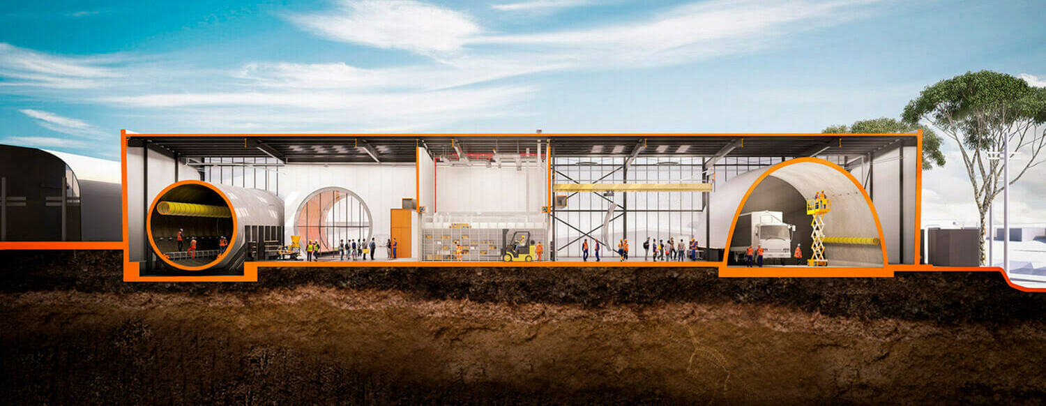 Victorian Tunnelling Centre / GRIMSHAW