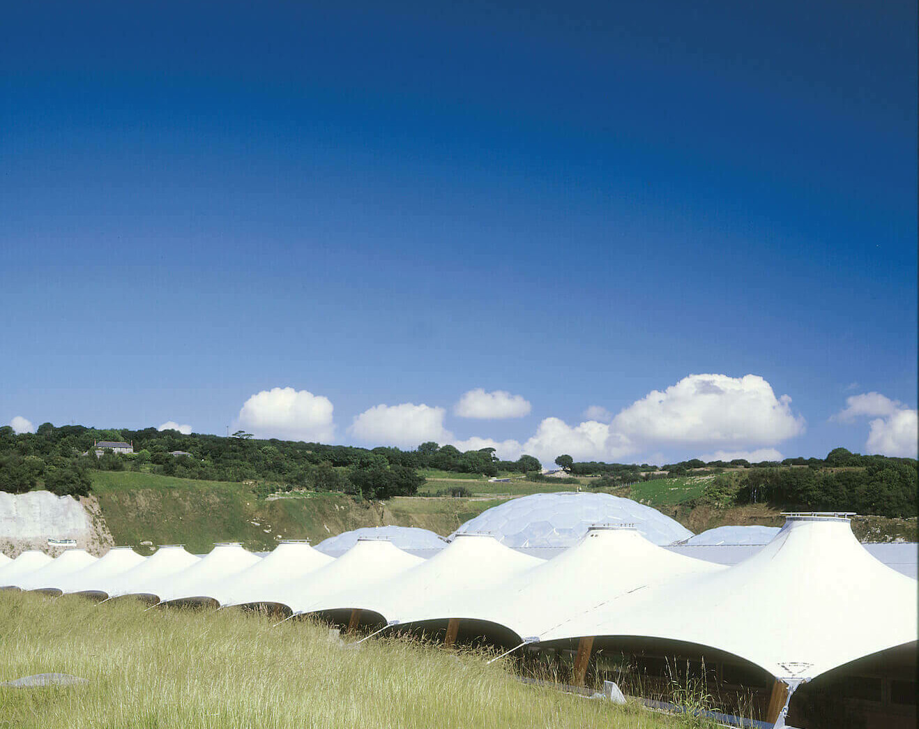 The Eden Project: The Visitor’s Centre / GRIMSHAW