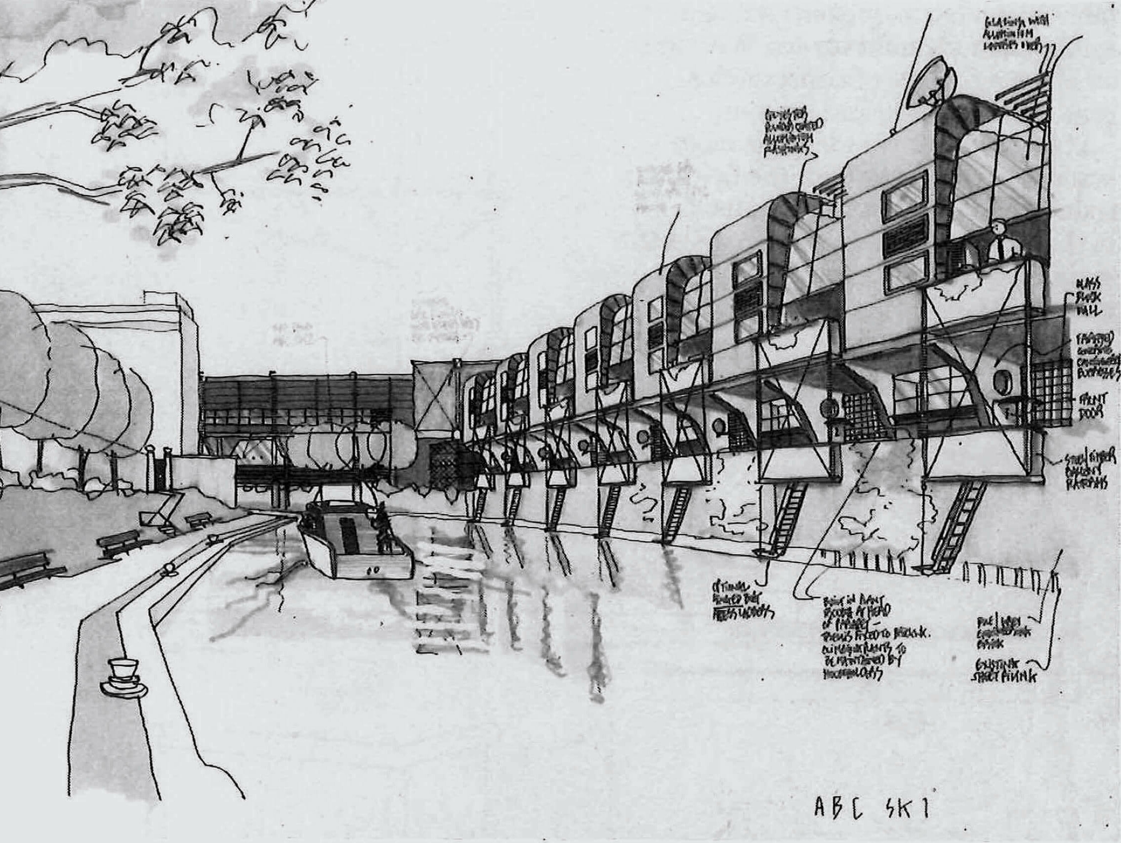 Grand Union Canal Walk Housing / GRIMSHAW