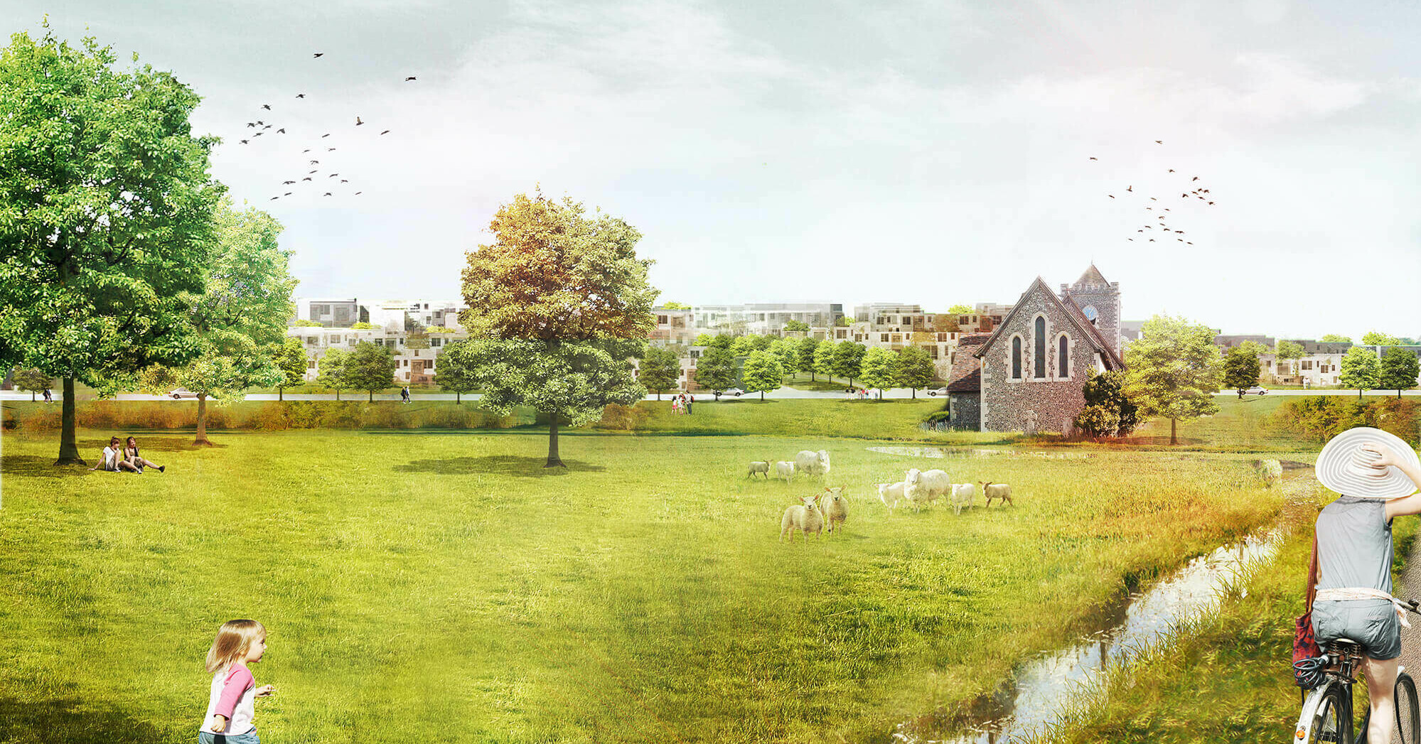 Gilston Park Estate / GRIMSHAW