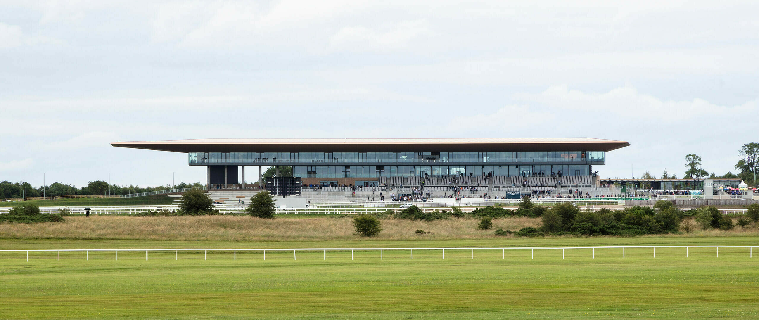 The Curragh Racecourse opens for its inaugural racing weekend / GRIMSHAW
