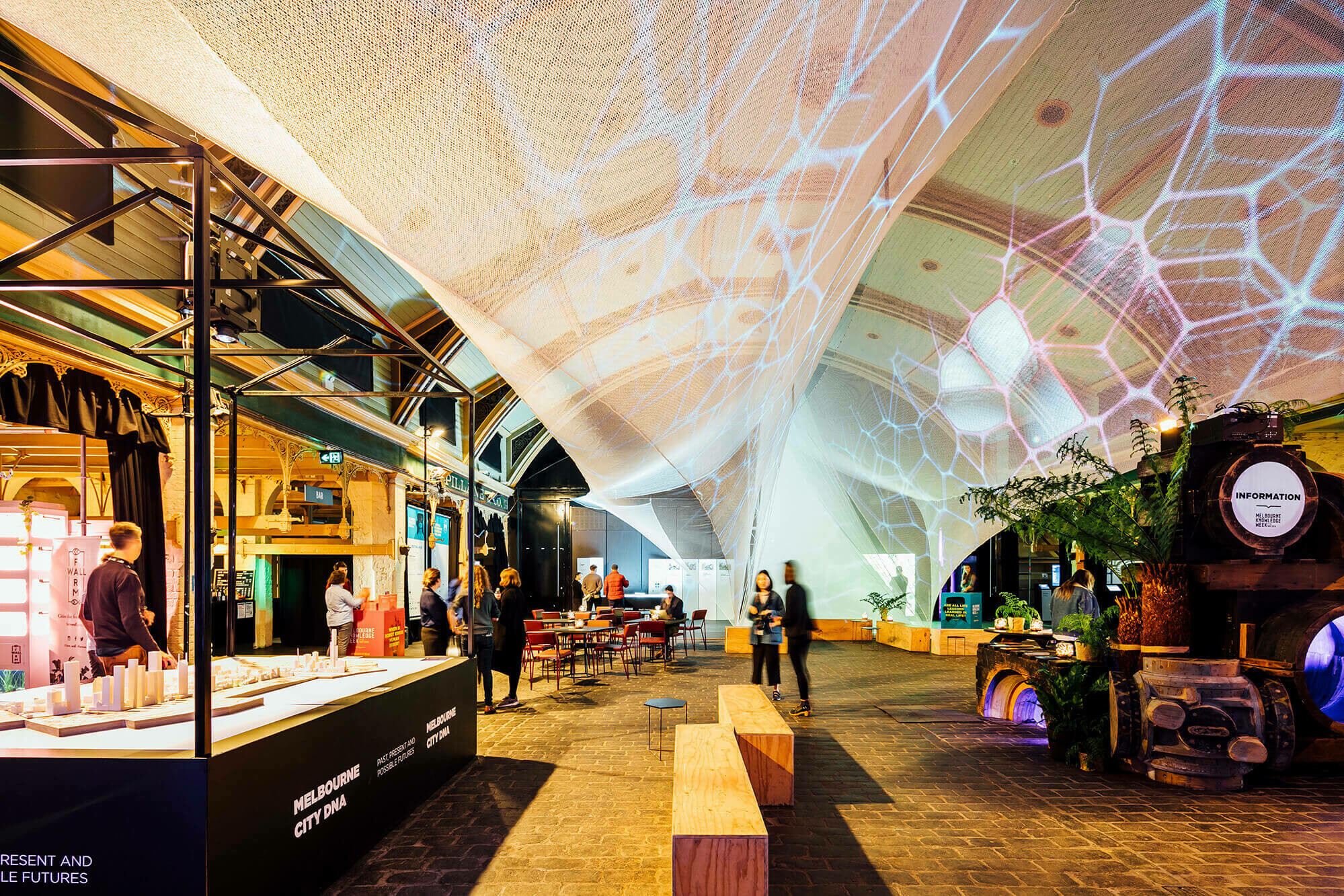 Watershed, Melbourne Knowledge Week Hub / GRIMSHAW