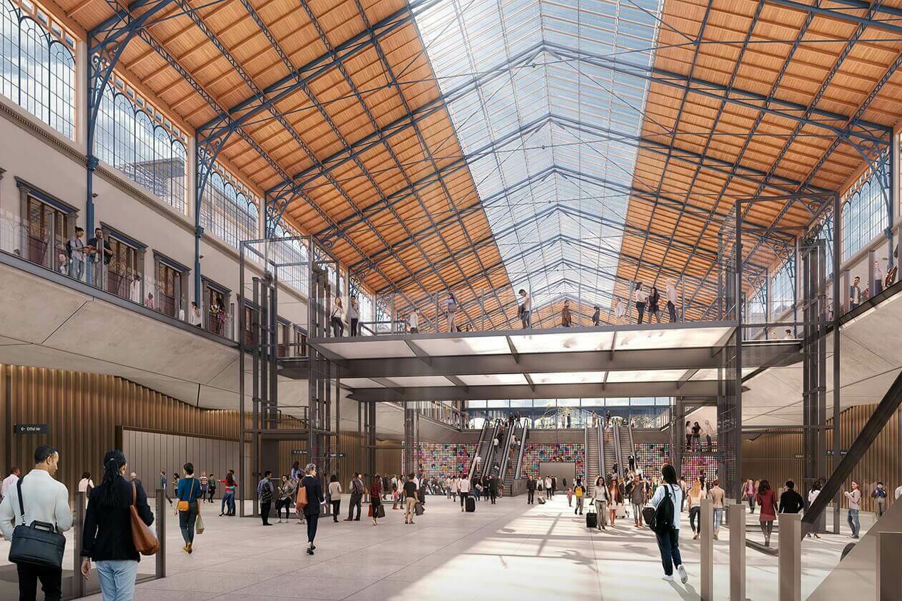 Budapest Nyugati railway station / GRIMSHAW