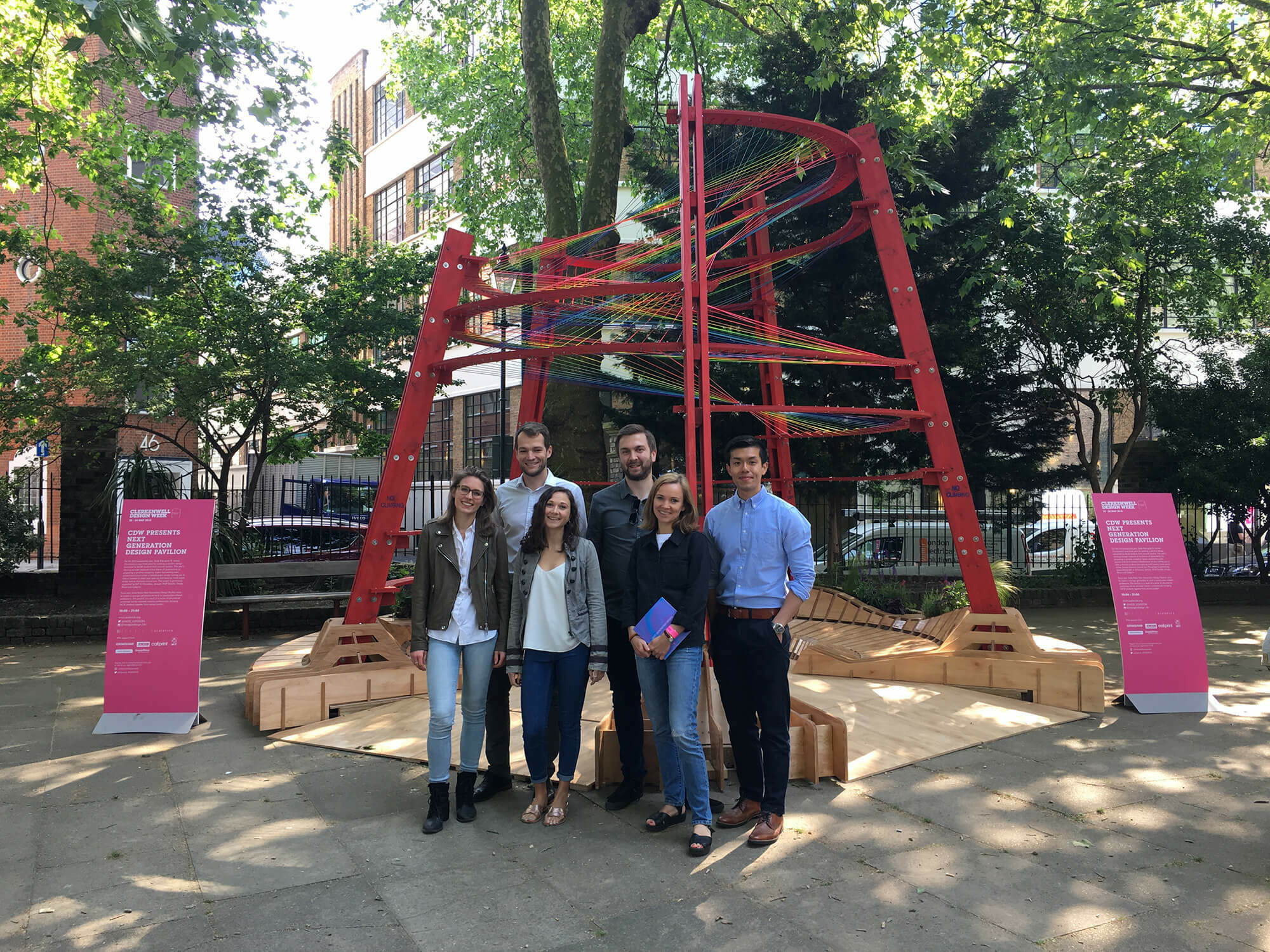 Next Generation Design Pavilion Launches for Clerkenwell Design Week 2018 / GRIMSHAW