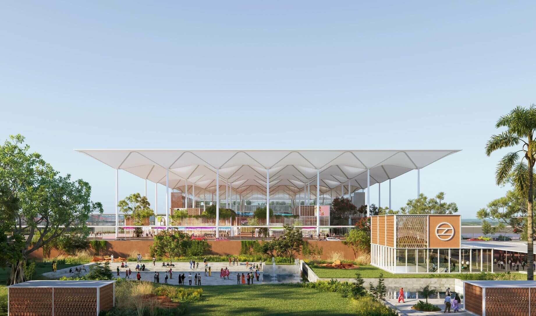 Grimshaw Wins Competition for India’s Greenest Airport / GRIMSHAW