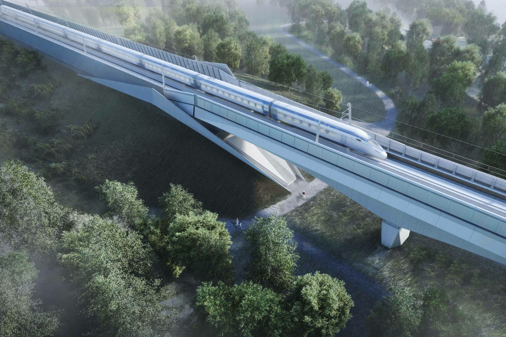 HS2 Colne Valley Viaduct / GRIMSHAW