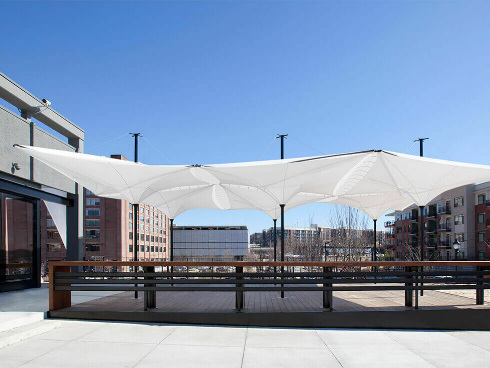 Tensilation Modular Canopy System / GRIMSHAW
