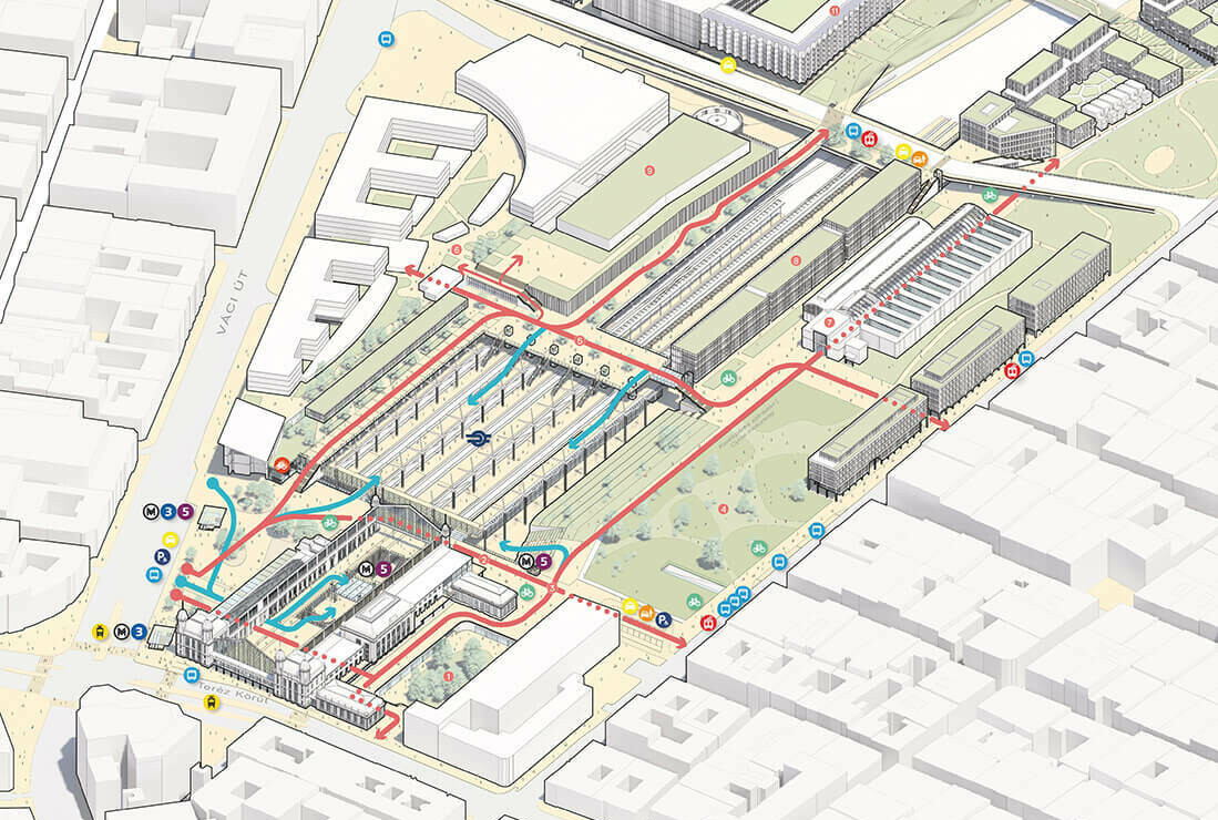 Budapest Nyugati railway station / GRIMSHAW