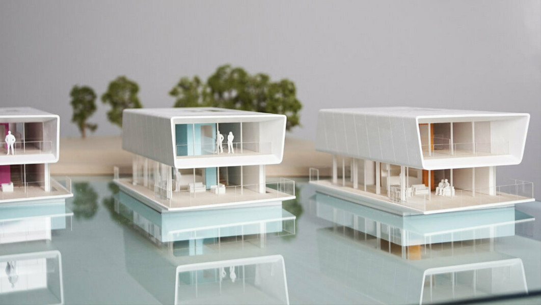 Modular Water Dwellings / GRIMSHAW