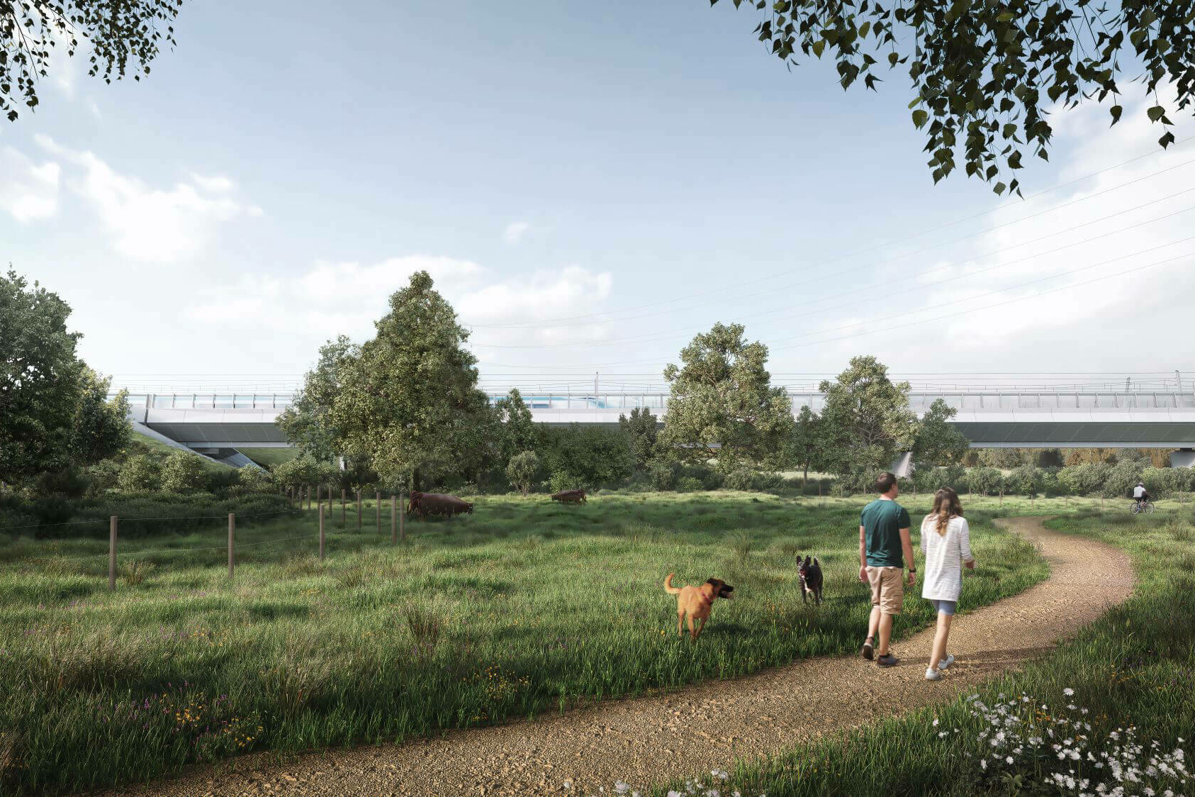 HS2 Colne Valley Viaduct / GRIMSHAW