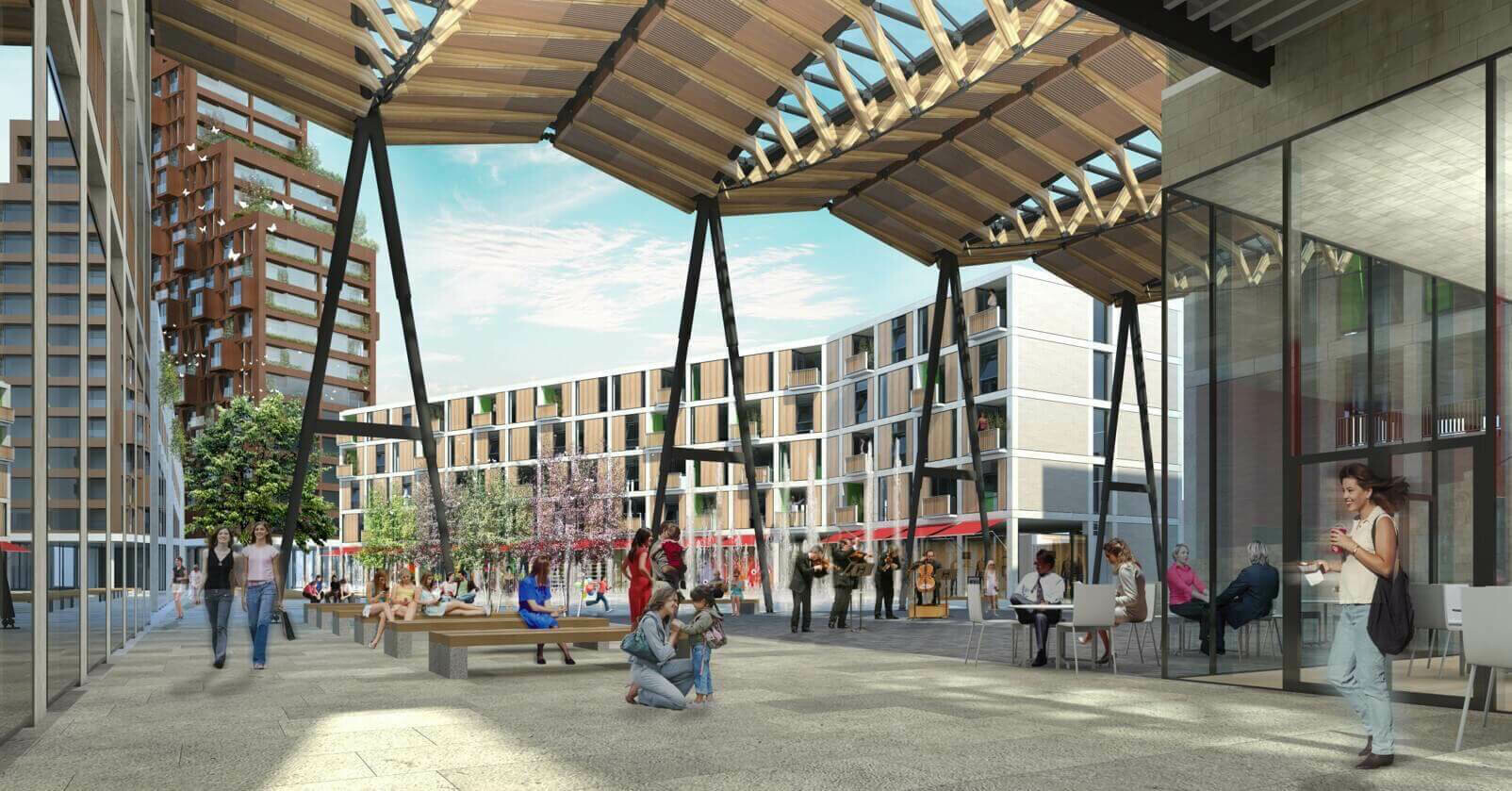 New Covent Garden Market / GRIMSHAW