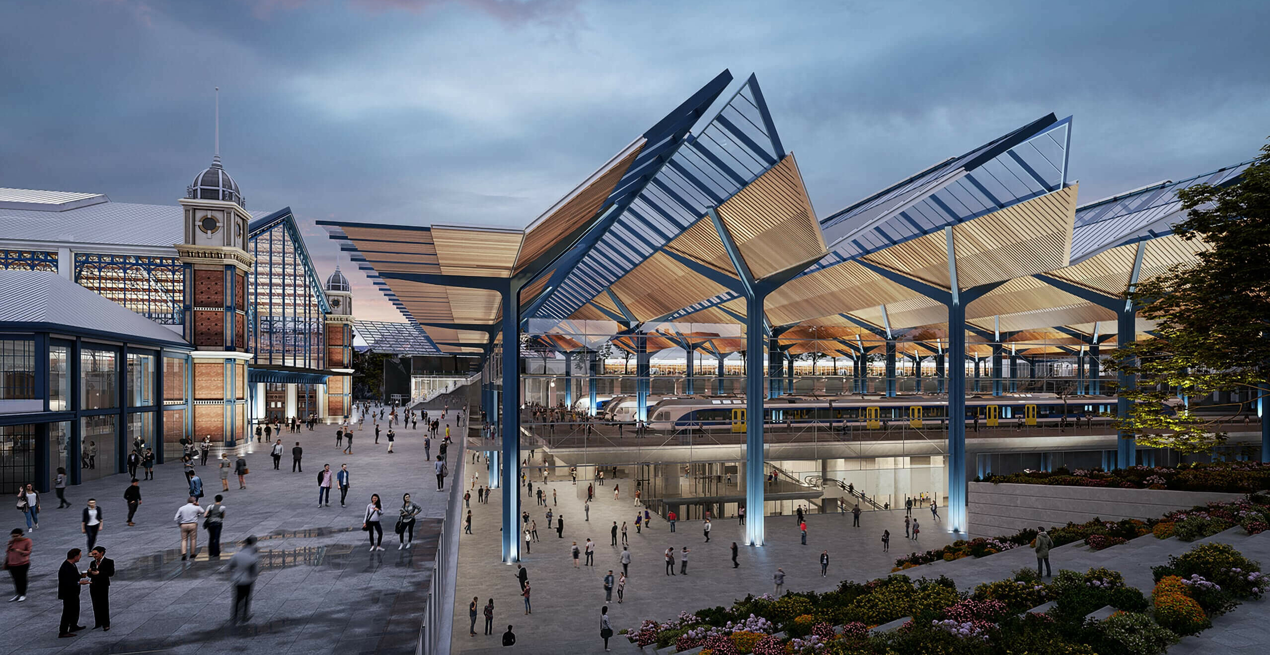 Budapest Nyugati railway station / GRIMSHAW
