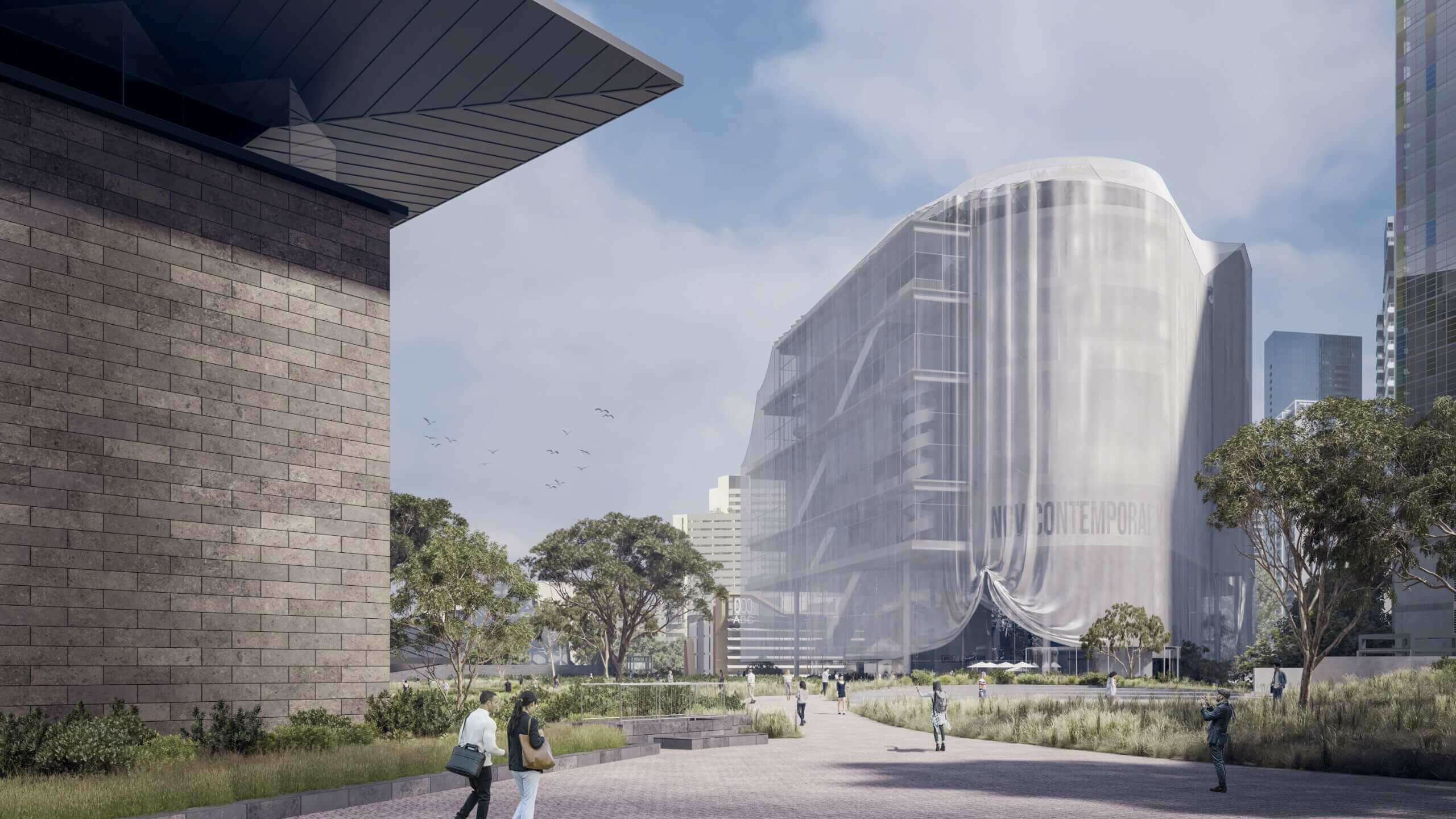 NGV Contemporary Design Competition / GRIMSHAW