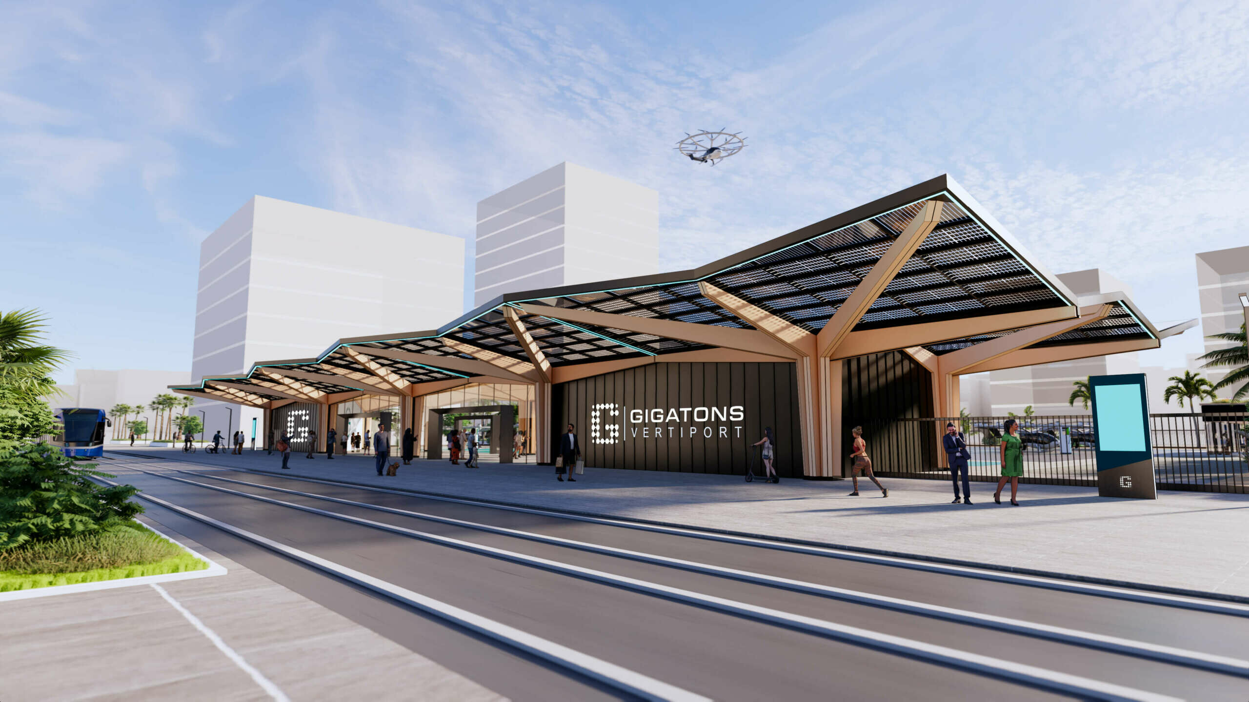 GIGATONS launches new strategic partnership with Grimshaw to deliver EV charging infrastructure / GRIMSHAW