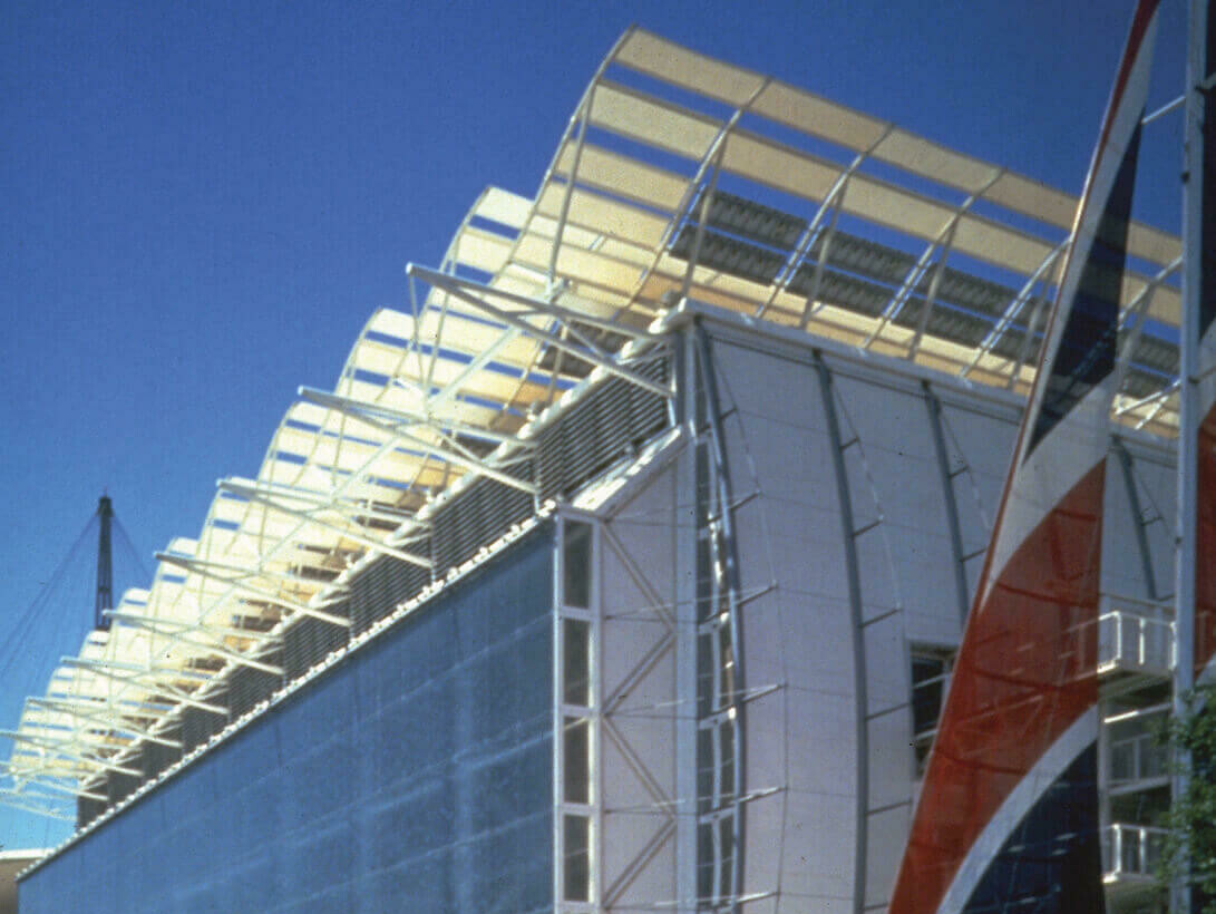 British Pavilion Expo 1992 / GRIMSHAW