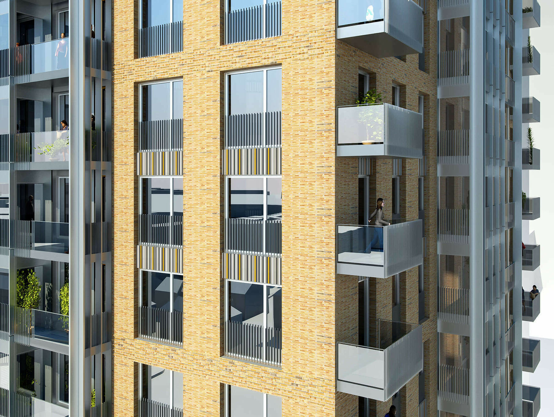 Nine Elms Over Site Development / GRIMSHAW