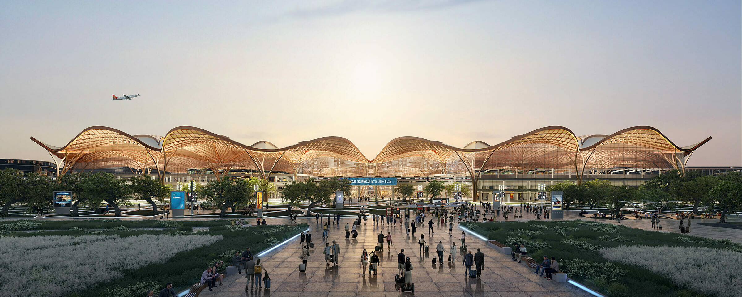 Shenzhen Airport East Integrated Transport Hub / GRIMSHAW