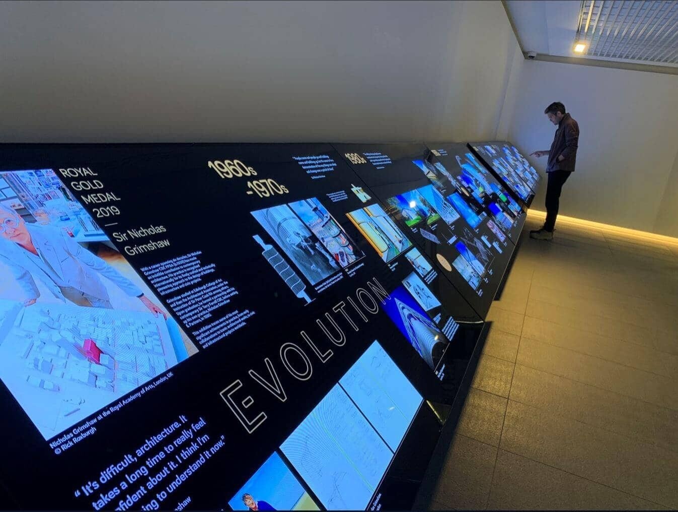 Evolution Exhibition at RIBA North in Liverpool / GRIMSHAW