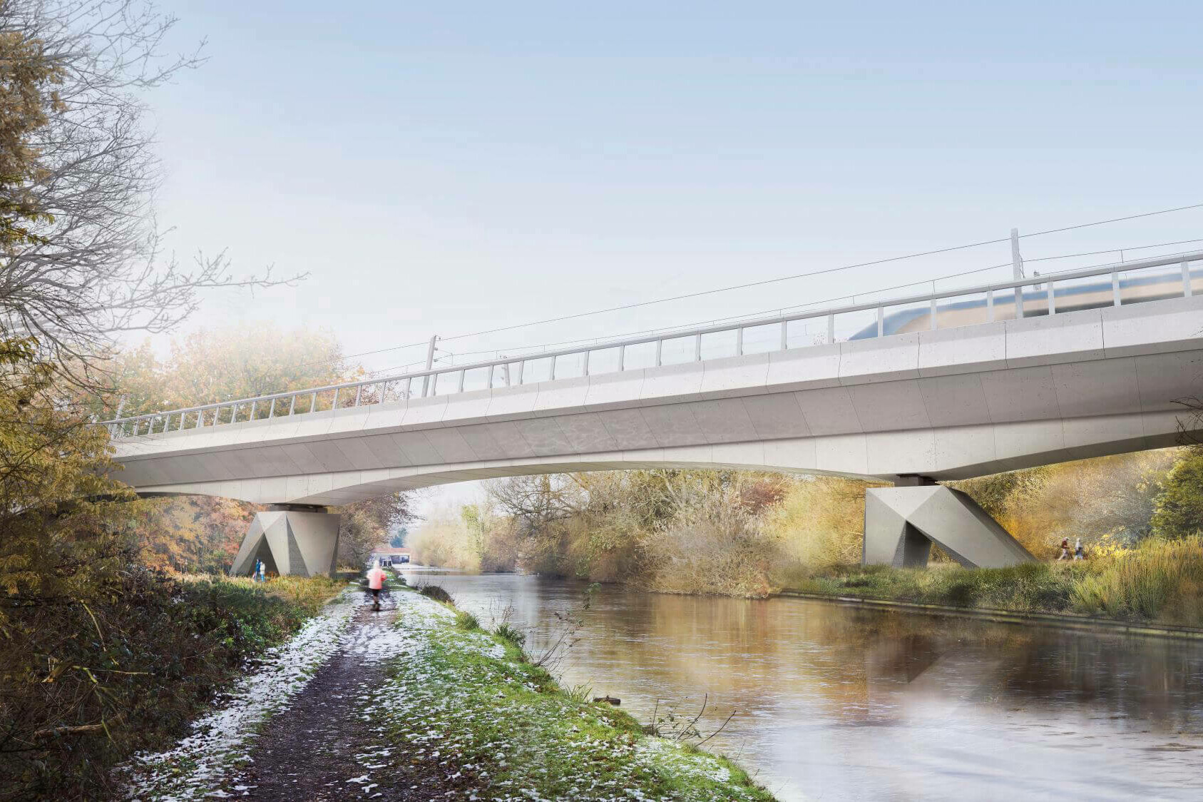 HS2 Colne Valley Viaduct / GRIMSHAW